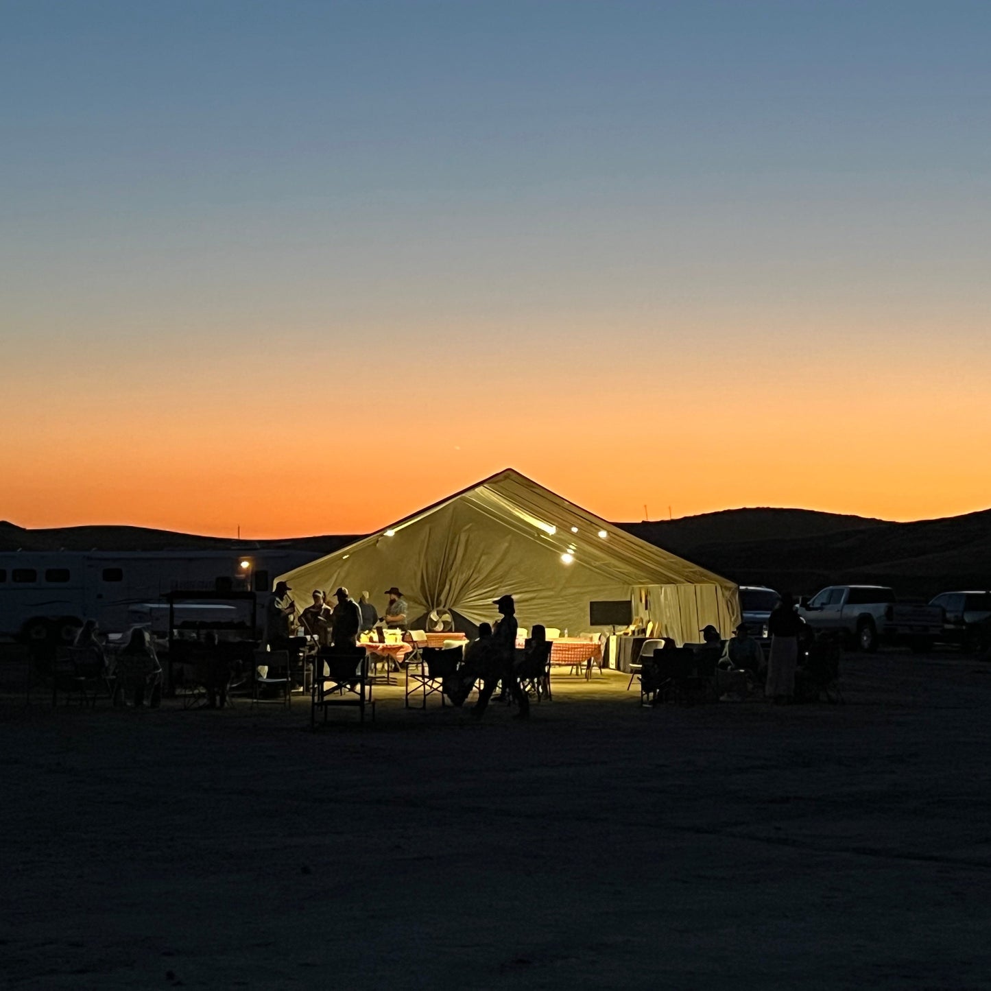 Camping at NonPareil Ranch