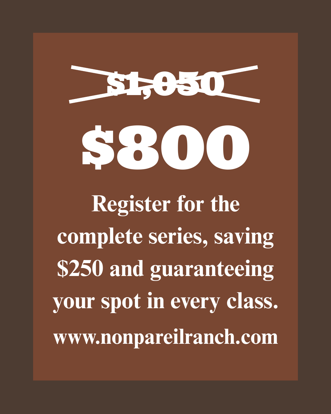 Complete Leathercrafting Series Bundle Set– Group Workshops