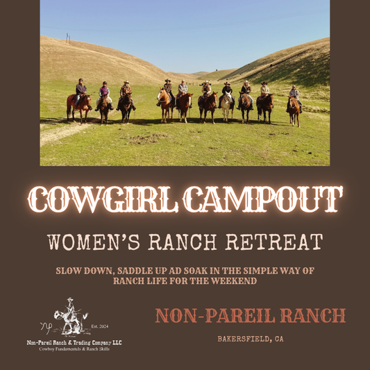 Cowgirl Campout-Reservation Deposit
